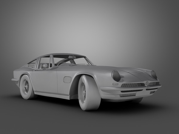 3d - ac - AC 428 1965 - 1973 by Swan3DStudios